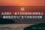 白虎图片｜基于实际使用的观察笔记：播放稳定性与广告干扰情况的观察