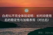 白虎91不完全体验说明：长时间使用后的稳定性与加载表现（对比后）