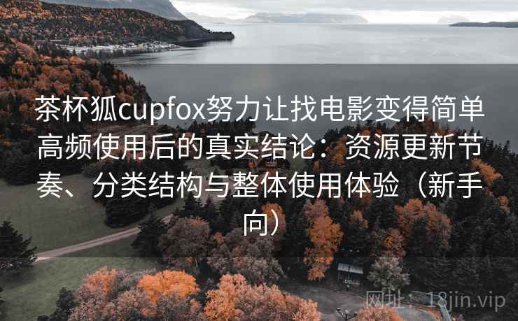 茶杯狐cupfox努力让找电影变得简单高频使用后的真实结论：资源更新节奏、分类结构与整体使用体验（新手向）