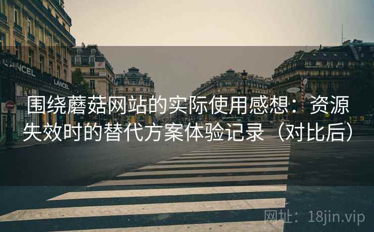 围绕蘑菇网站的实际使用感想：资源失效时的替代方案体验记录（对比后）