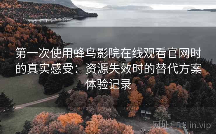 第一次使用蜂鸟影院在线观看官网时的真实感受:资源失效时的替代方案体验记录 第一次使用蜂鸟影院在线观看官网时的真实感受:资源失效时的替代方案体验记录